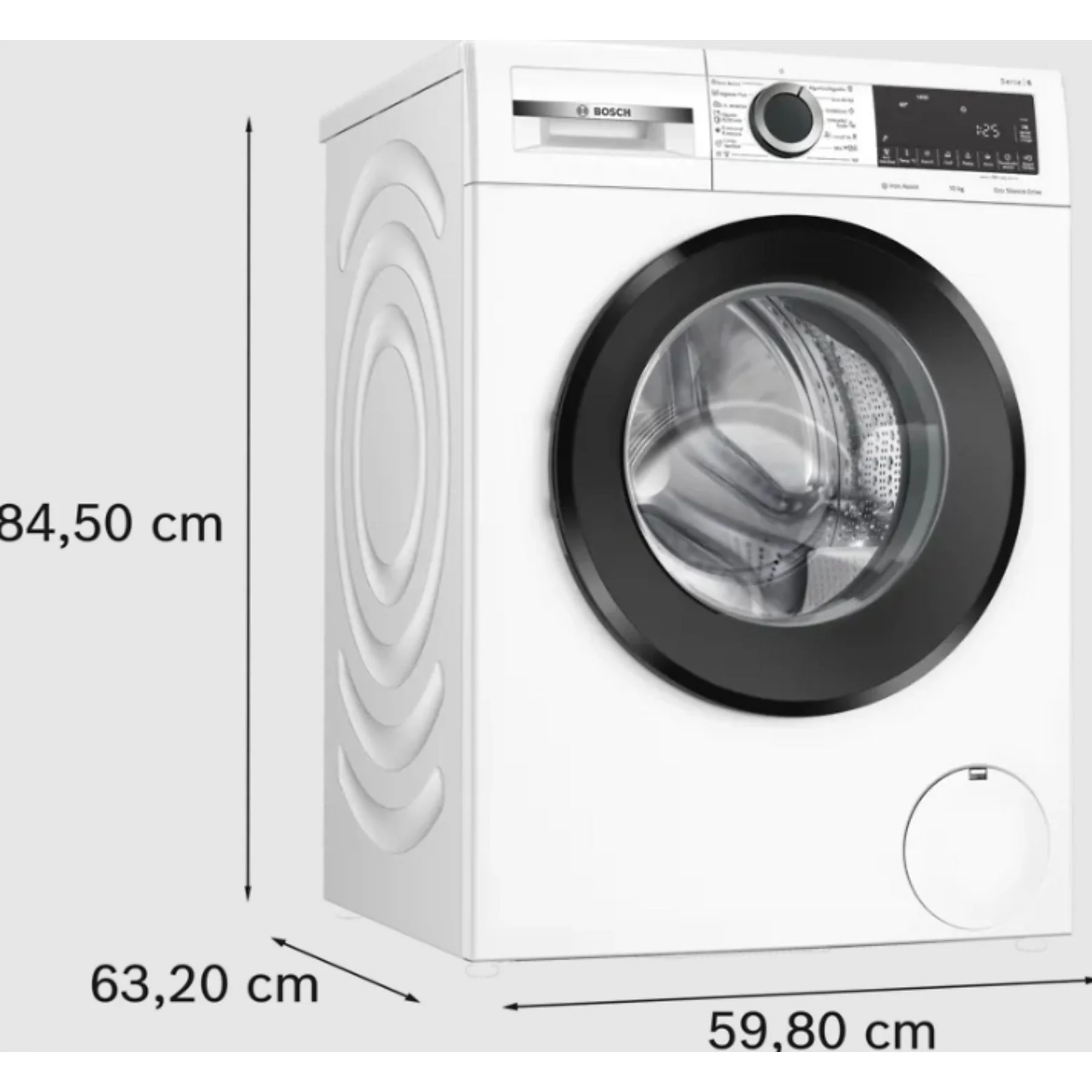 Bosch WGG254Z4ES Serie 6 – Lavadora 10 kg, 1400 rpm, Iron Assist, SpeedPerfect, Higiene Plus, Clase A - Imagen 5