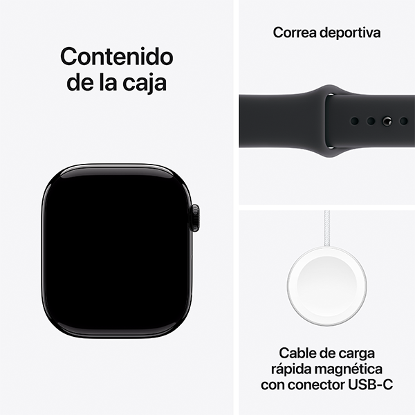 Apple Watch Series 11 Smartwatch 46mm GPS Negro - Imagen 4