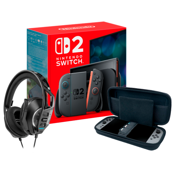 Pack Nintendo Switch 2 Edición Estándar + Auriculares Nacon RIG 300HN + Funda - Imagen 4