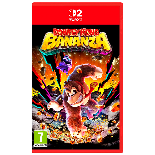 Pack Nintendo Switch 2 + Juego Donkey Kong Bananza + Funda Negra - Imagen 4